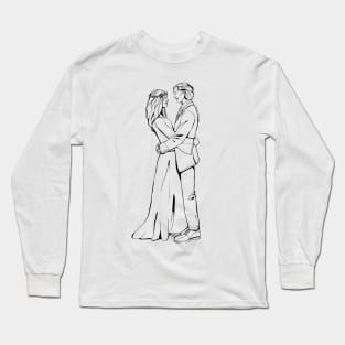 Wayhaught Wedding (White) Long Sleeve T-Shirt